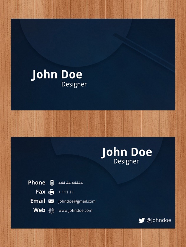 visiting card background psd